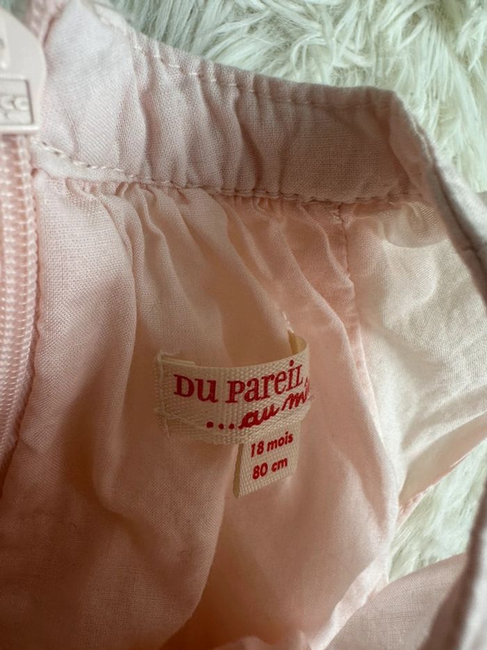 Robe rose Du pareil au même taille 18 mois - photo numéro 4