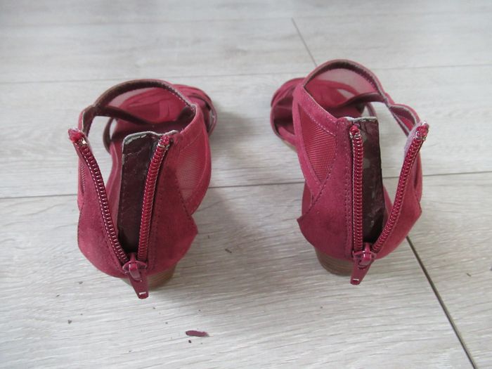 Chaussures sandales été bordeaux Taille 37 Eram - photo numéro 8