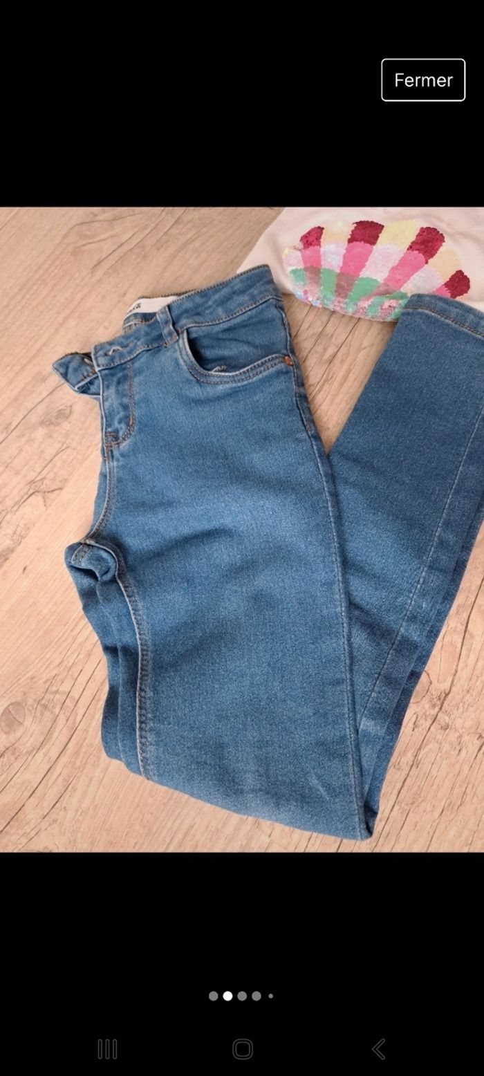 Lot 9 habits fille 8 ans marques diverses - photo numéro 2