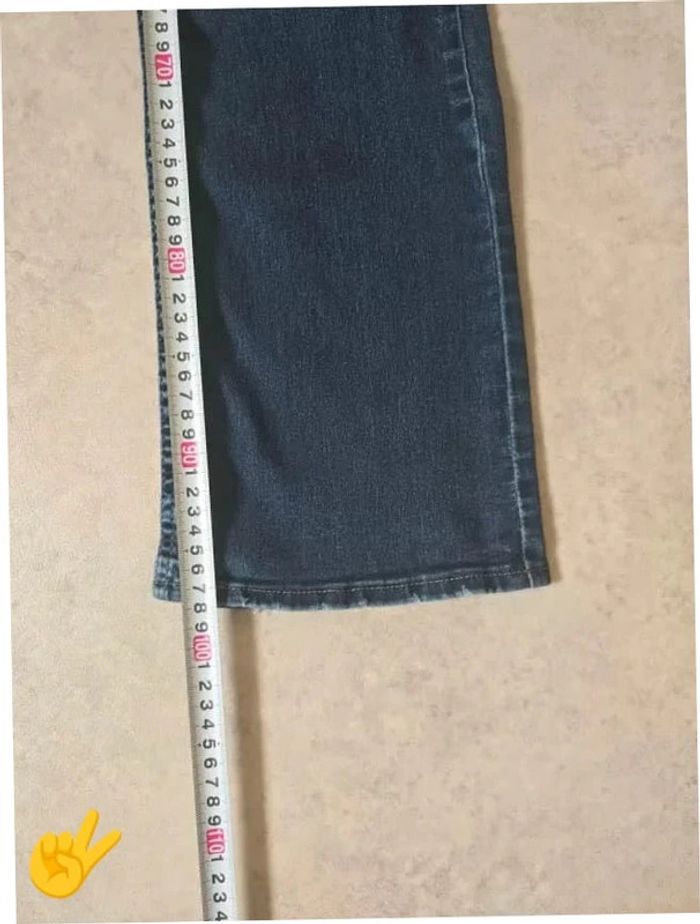 Jean Levi's 524  W29|FR38 L32 coupe patte d'eph bleu marine Femme-Women pan404 - photo numéro 5