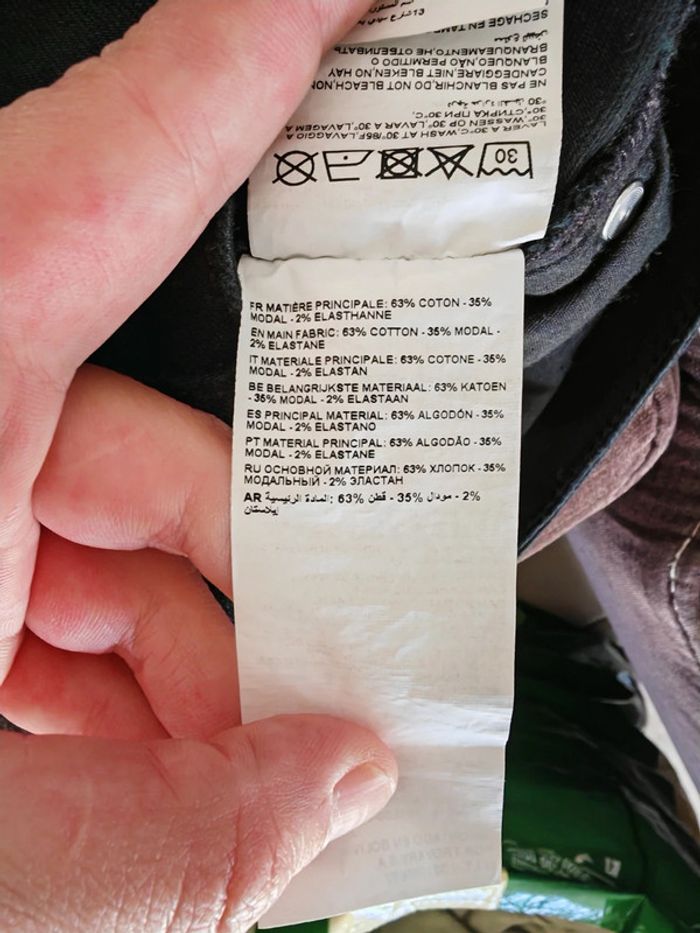 Jean noir, taille 36, Jennyfer, très bon état - photo numéro 6