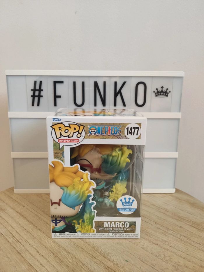 Figurine funko pop one piece Marco 1477 - photo numéro 2
