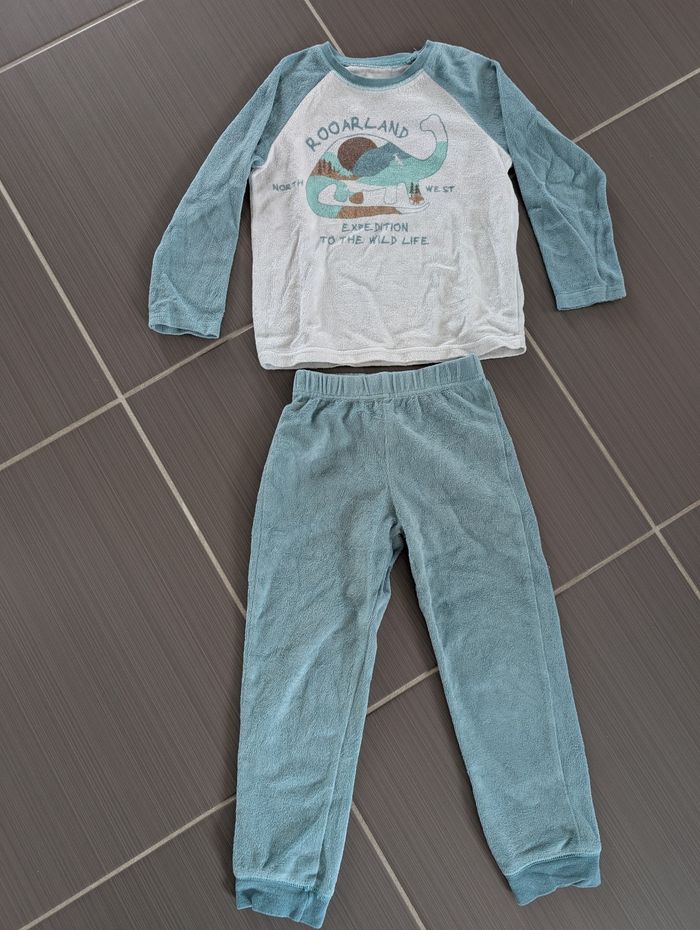 Pyjama velours garçon in extenso 5 ans