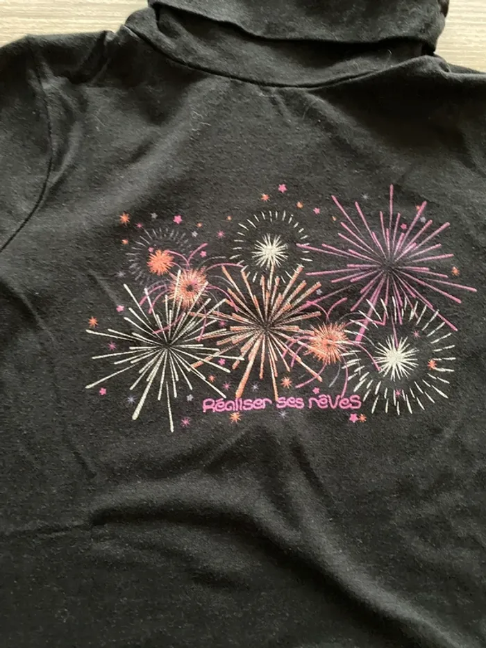 T shirt col roulé okaidi 5 ans - photo numéro 2
