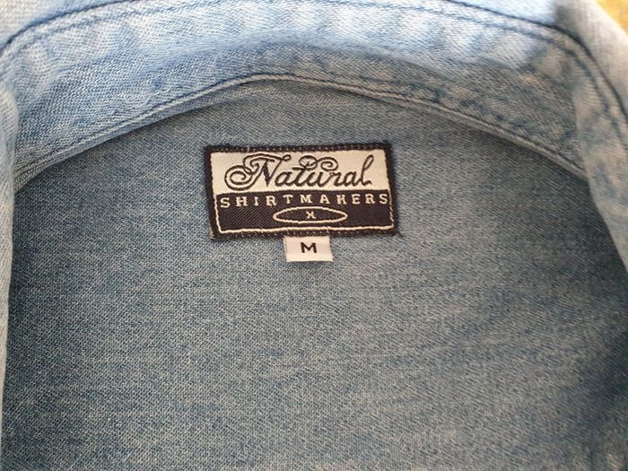 Chemise en jean femme taille M vint - photo numéro 4