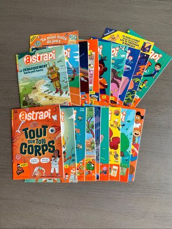 Lot (partiel possible) de 18 magazines Astrapi