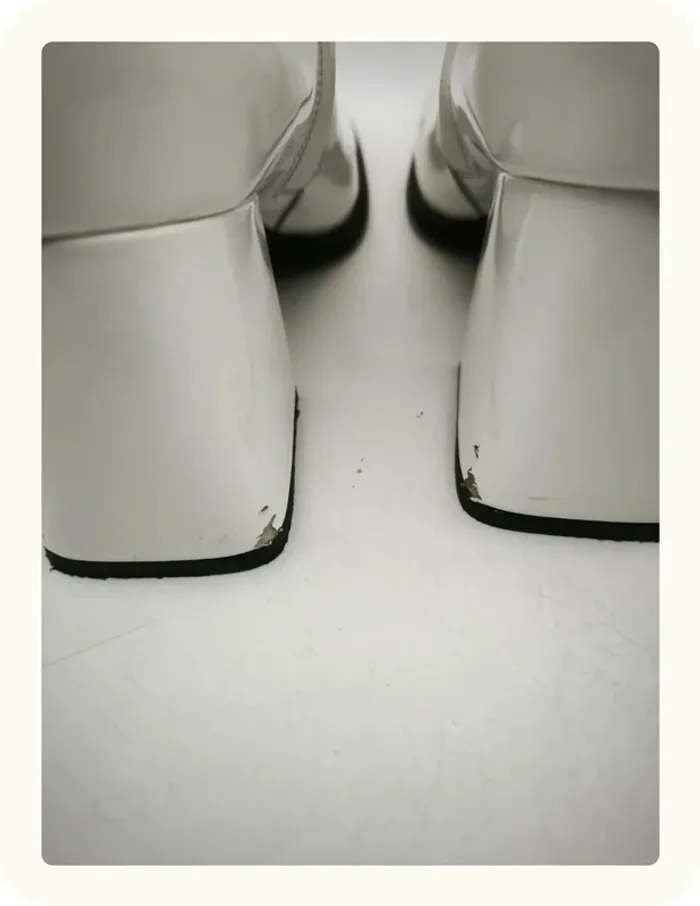 Bottes hautes cuir verni femme Garrice Taille 35 - photo numéro 5