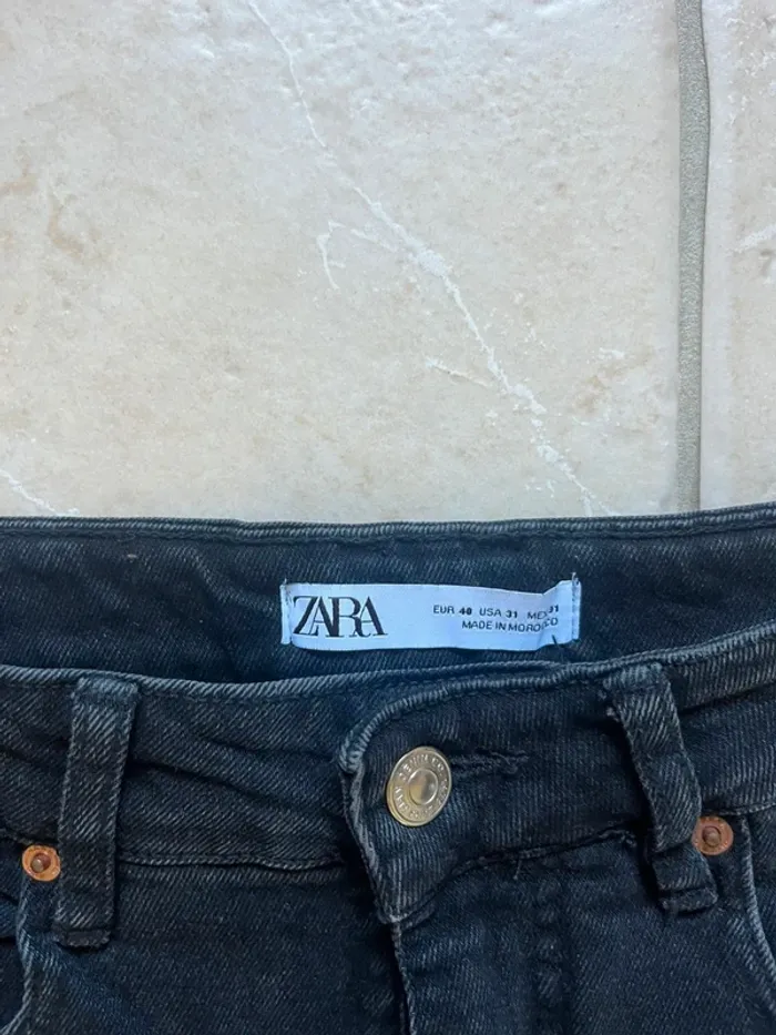 Short en jean Zara homme - photo numéro 2