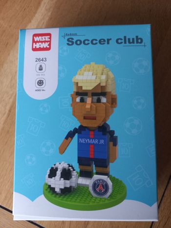 Construction figurine Neymar PSG mini brick block 