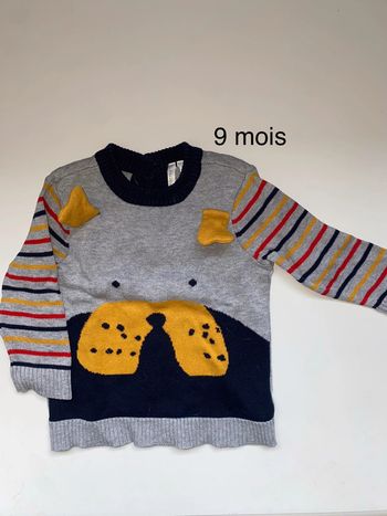 Pull 9 mois