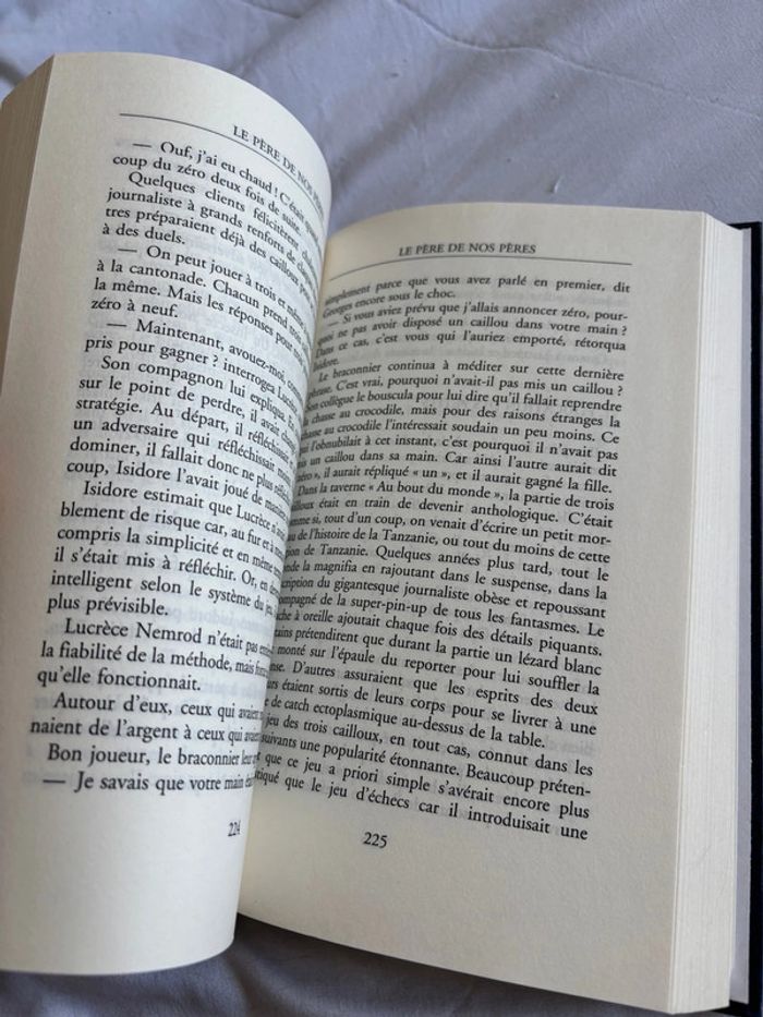 Livre Le père de nos pères – Bernard Werber (France Loisirs 1998) | Roman thriller paléontologique - photo numéro 13