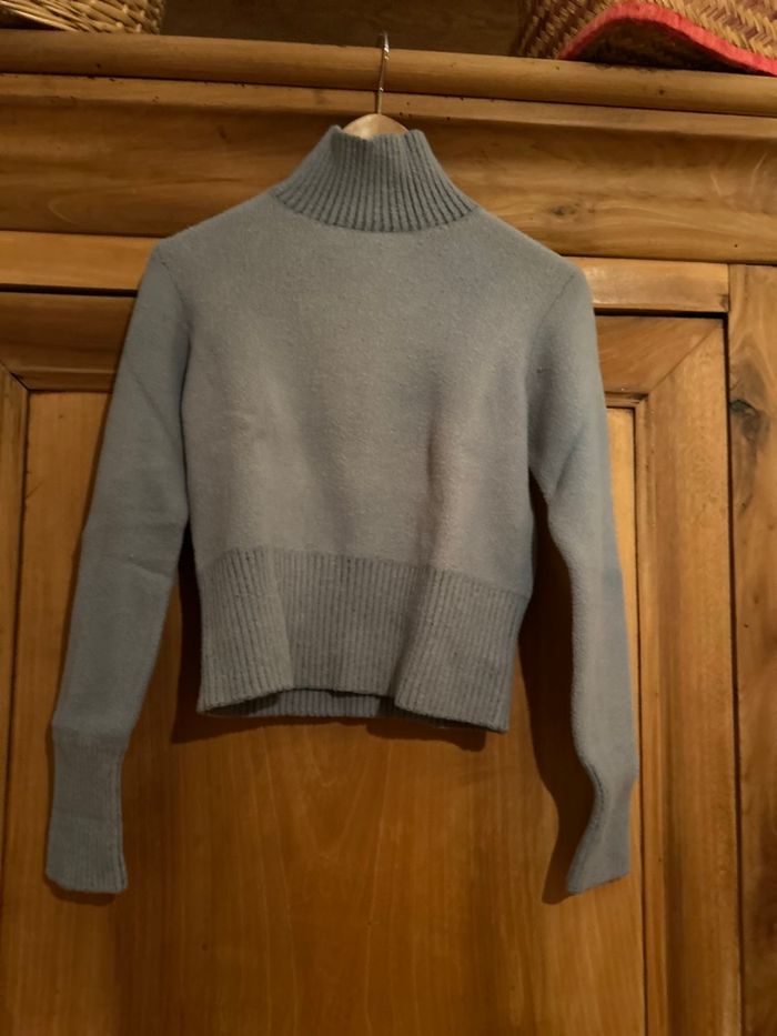 Pull gris Zara - photo numéro 4