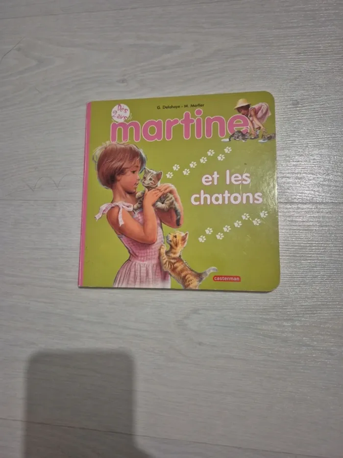 Livre Martine et les chatons