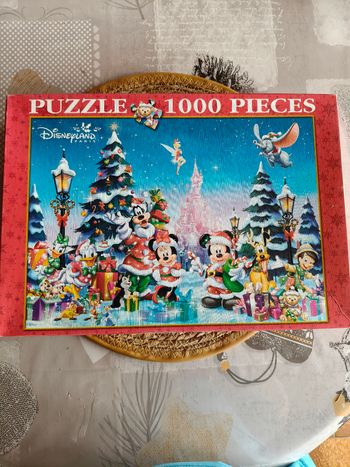 Puzzle 1000 pièces Disneyland Paris 