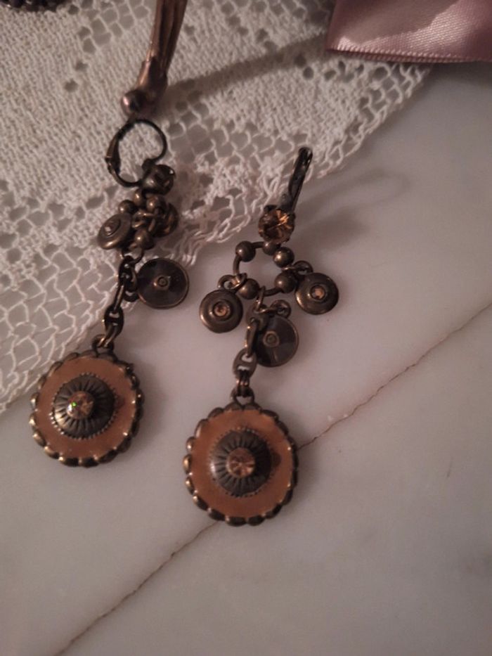Collier et boucles d'oreilles Axelle création - photo numéro 3