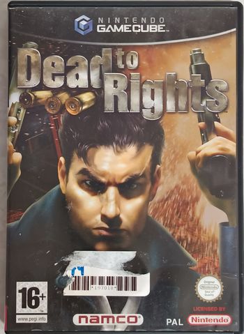 Dead To Rights - Nintendo Gamecube - PAL FRA - notice incluse Version FR