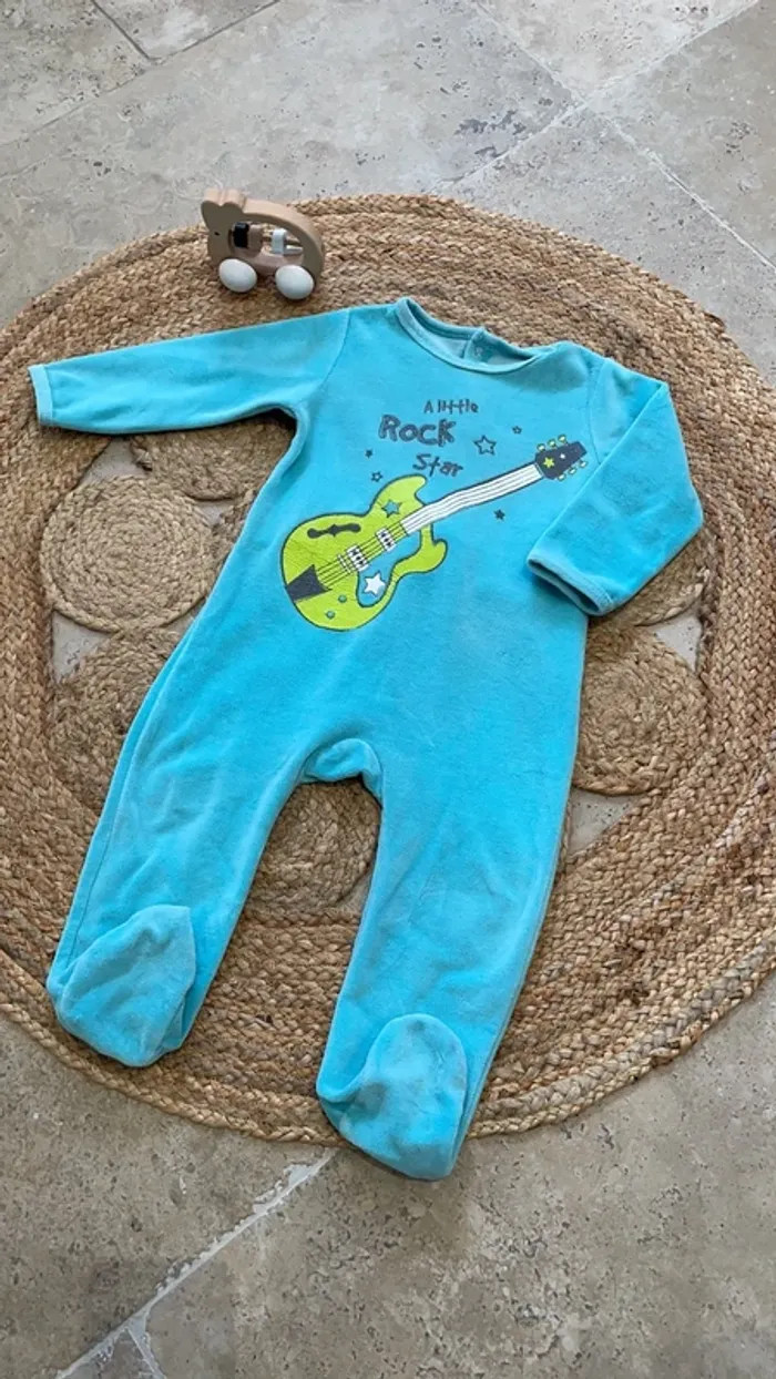 Pyjama velours 18 mois