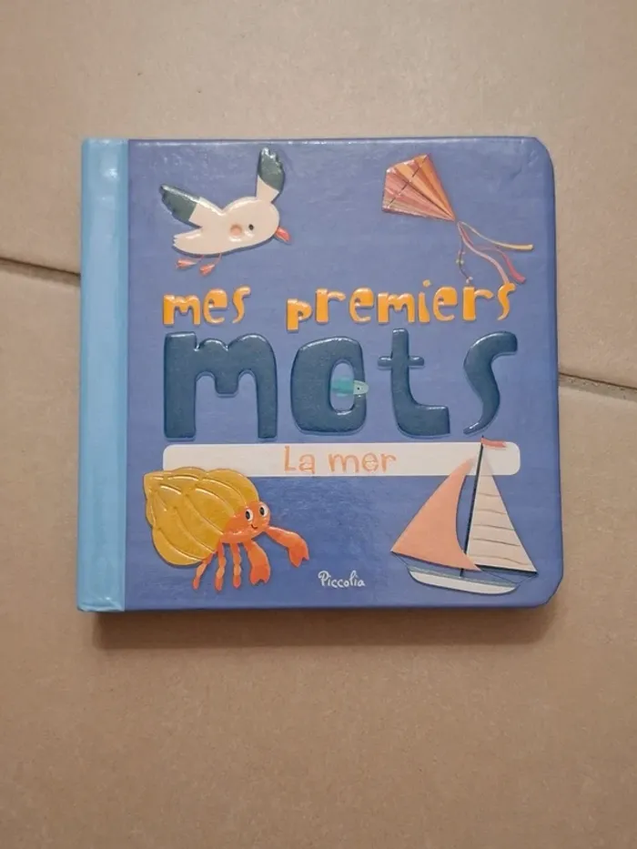 Livre mes premiers mots La mer