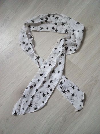 Étole légère très fine étoiles