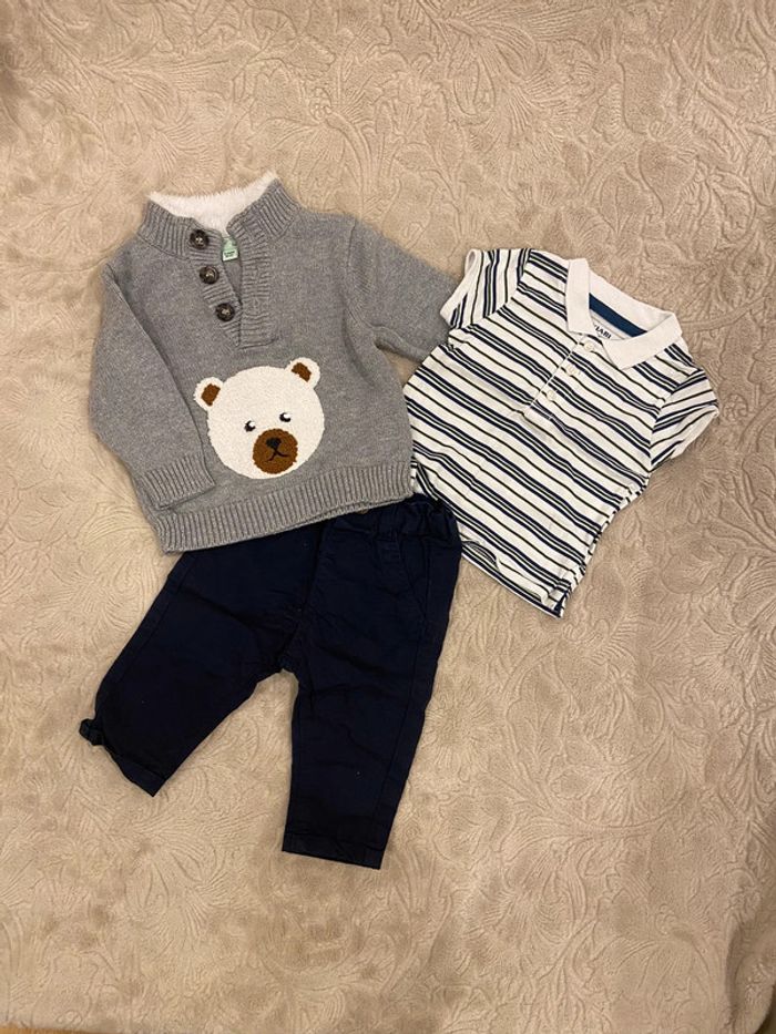 Ensemble 3 mois garçon