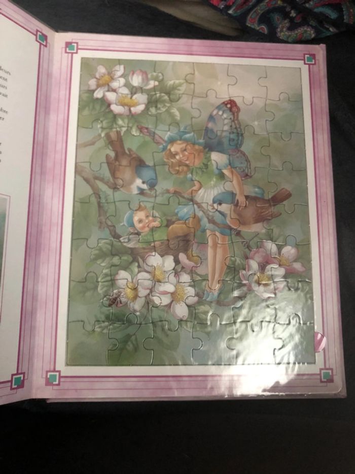 Livre puzzles au pays des fées - photo numéro 5