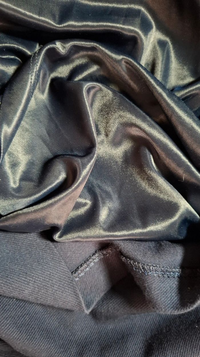 Robe asymétrique bleu marine - photo numéro 14