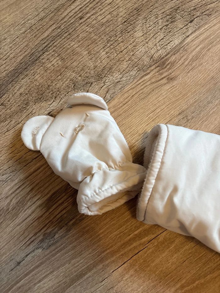 Combipilote polaire imperméable avec moufles et chaussons intégrés 6 mois - photo numéro 4