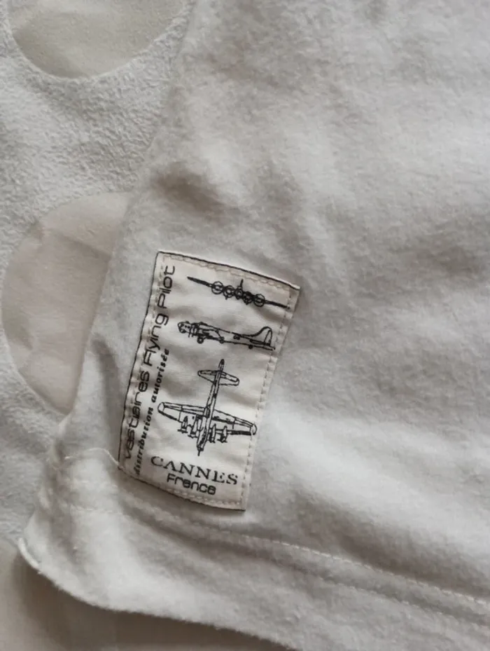 Tee shirt Polo manches courtes homme Vestiaire principauté cannoise taille XL rétro vintage - photo numéro 6