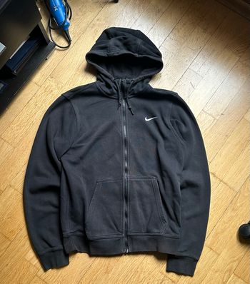 Pull à capuche zip Nike unie T.S