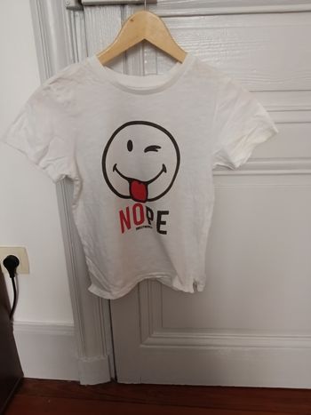 Tee-shirt orchestra blanc et multicolore