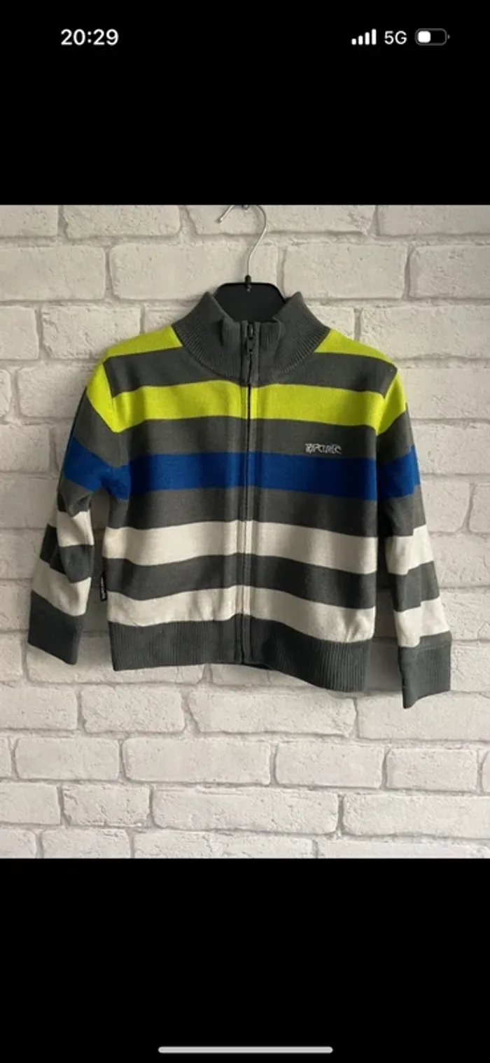 Gilet rip curl taille 2 ans