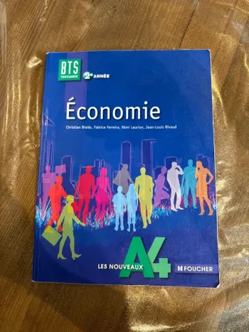 Livre économie, BTS tertiaire, deuxième année
