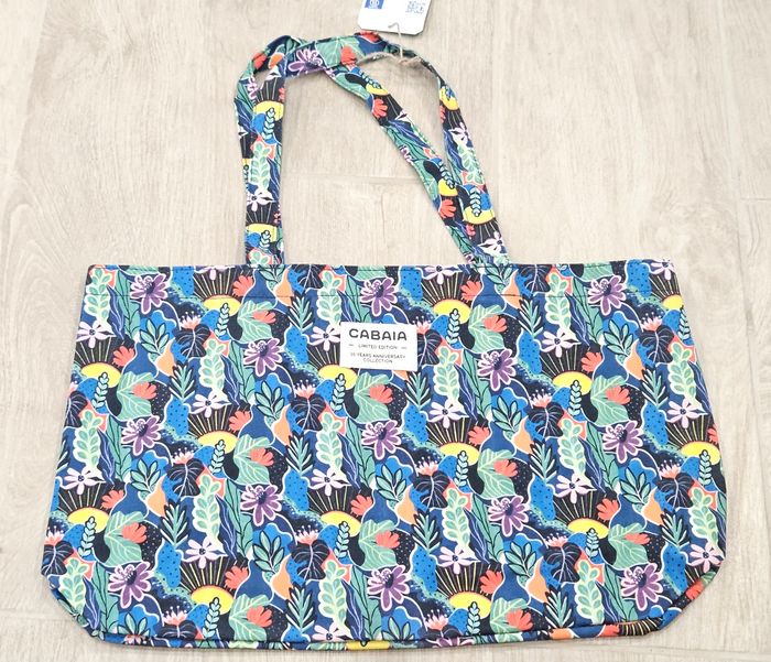 Tote bag anniversaire 10 ans Cabaïa - photo numéro 2