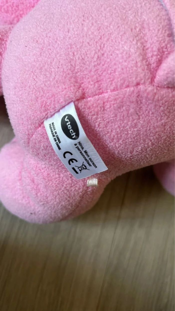 Peluche interactive ourson Nina - photo numéro 4