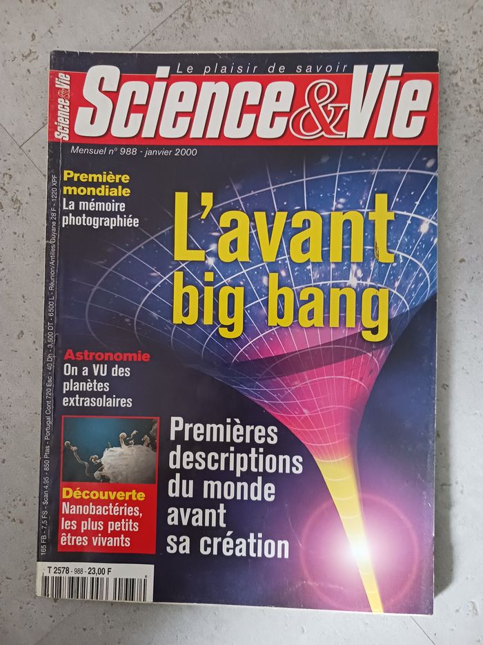 revue Science et vie n° 988