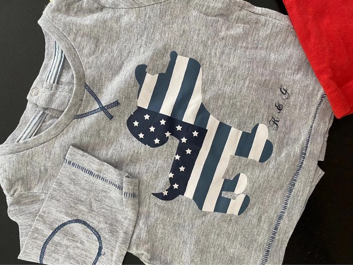 Lot de 3 tee shirt manches longues - photo numéro 3