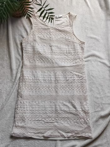 Robe dentelle cache cache taille unique