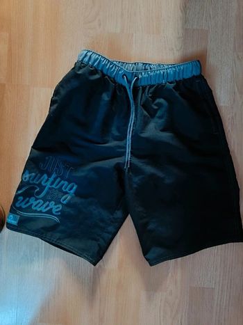 Short de bain " Oxylane" noir en T.S