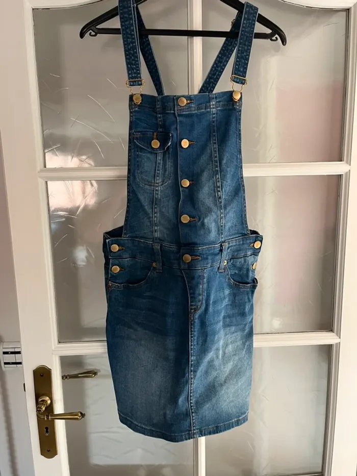 🩷 salopette en jean