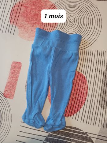 Pantalon bleu Taille 1 mois