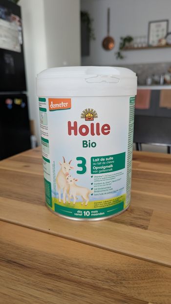 Lait 3e âge Holle Bio - lait de chèvre 