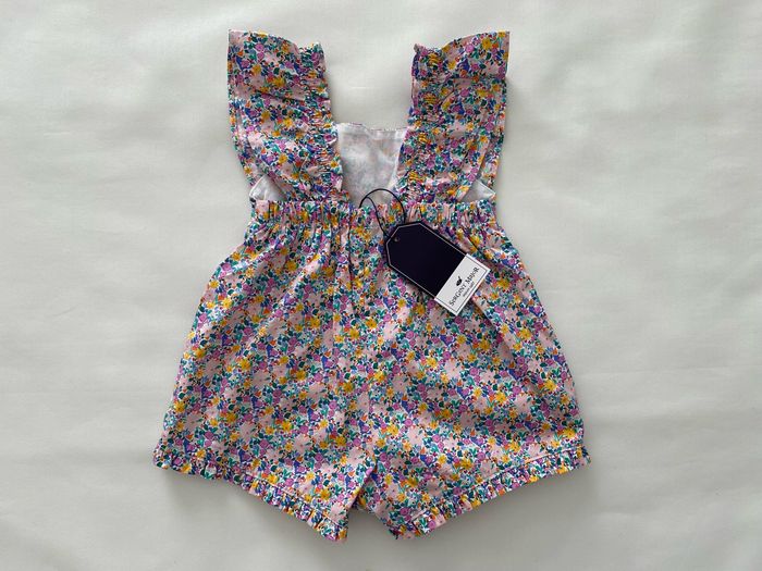 Barboteuse fleurie 6 mois sergent major - photo numéro 2