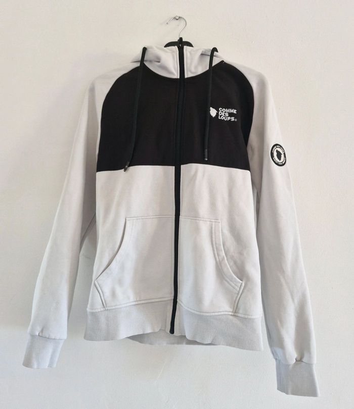 Comme Des Loups Sweat Zippé Capuche Taille S