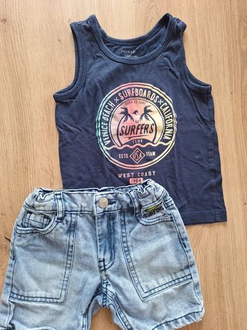 Ensemble débardeur et short 3 ans tao