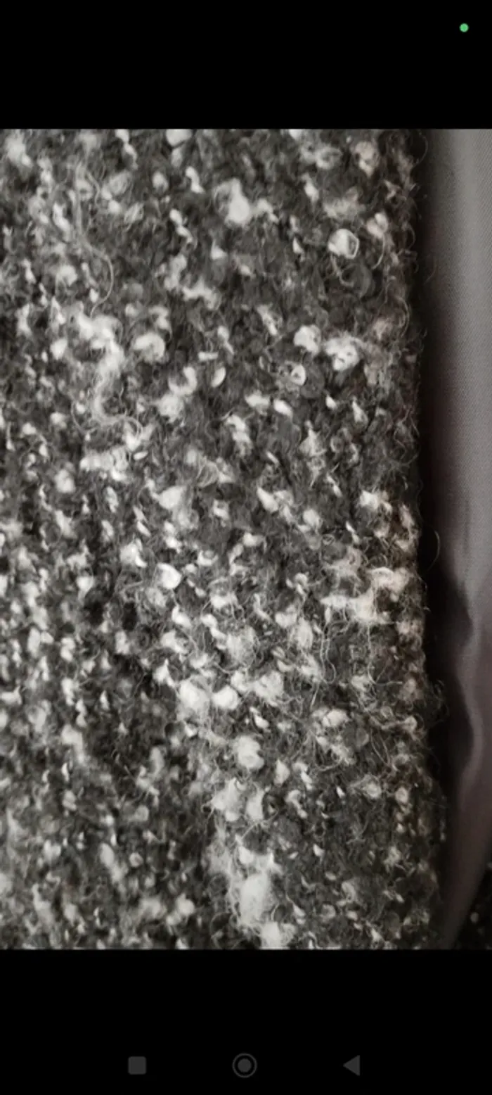 Manteau chiné Mango XS - photo numéro 3