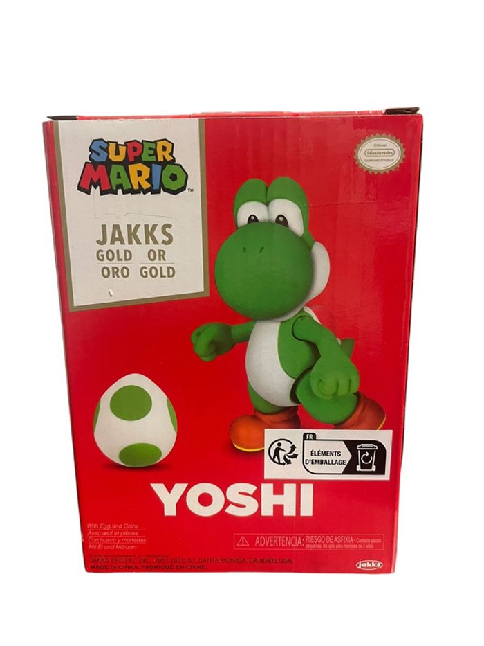 Figurine Super Mario Yoshi articulé 12 cm Jakks Pacific neuf - photo numéro 2