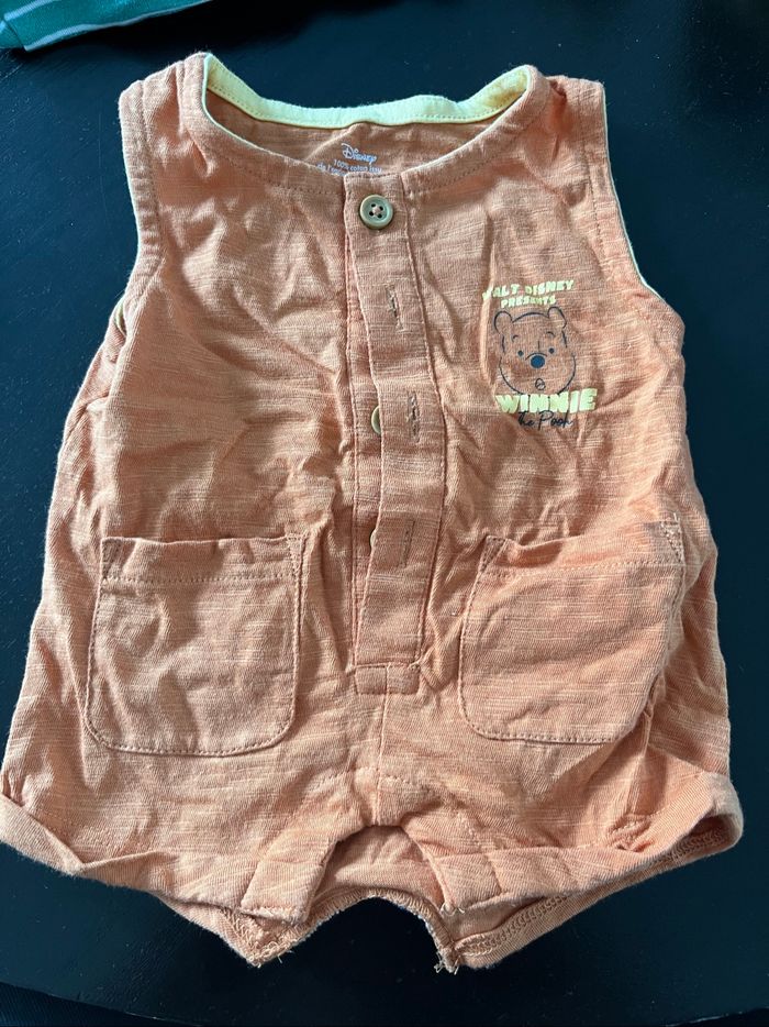 Combi short bébé