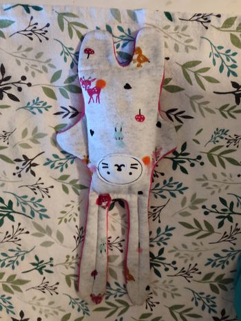 Doudou catimini rose