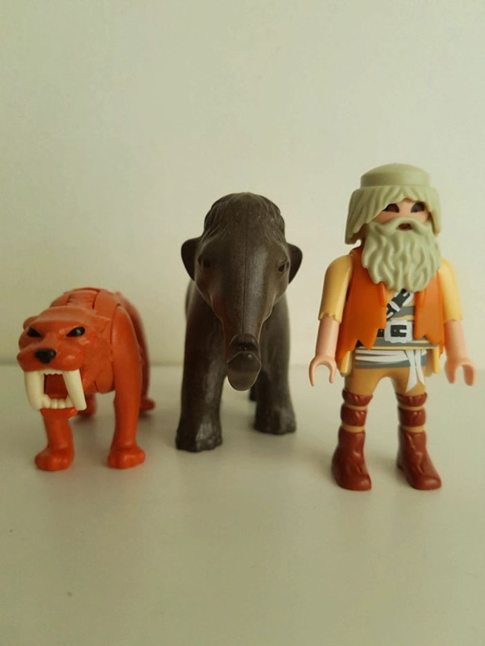 Chasseur préhistorique, mammouth, dent de sabre Playmobil history - photo numéro 11