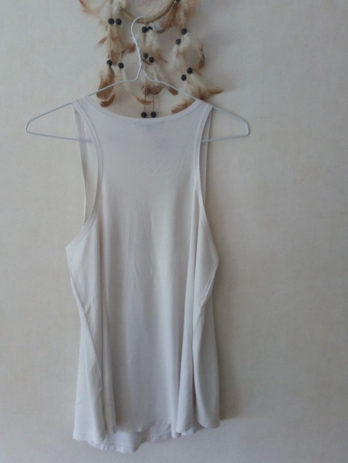 Débardeur / Top blanc Etam 38/M - photo numéro 3